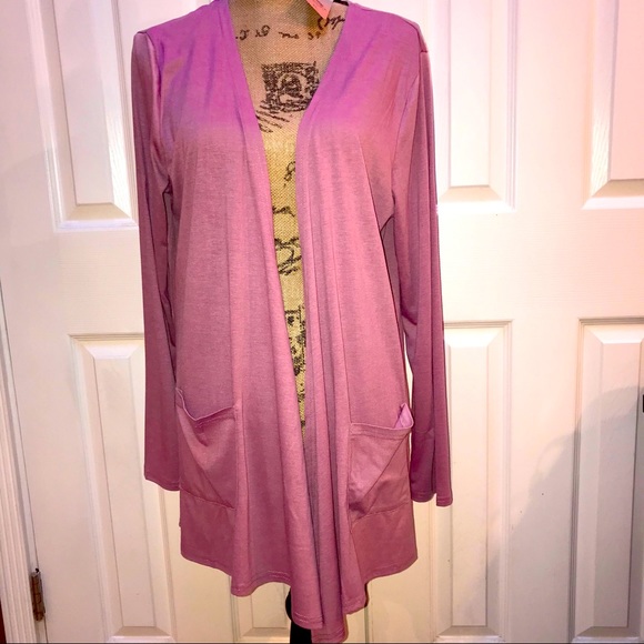 Town cat Jackets & Blazers - Town Cat . Jacket/Duster/ Open Cardigan Pink New
